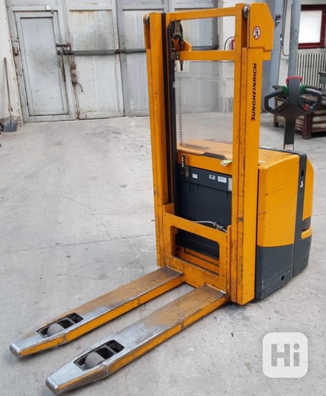 Ručně vedený elektrický vysokozdvižný vozík EJC Z16  - foto 1