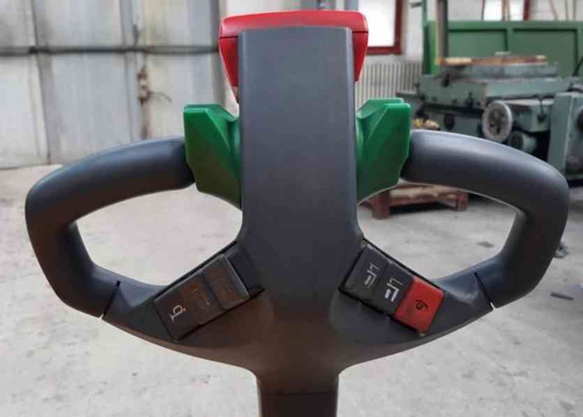 Ručně vedený elektrický vysokozdvižný vozík EJC Z16  - foto 6