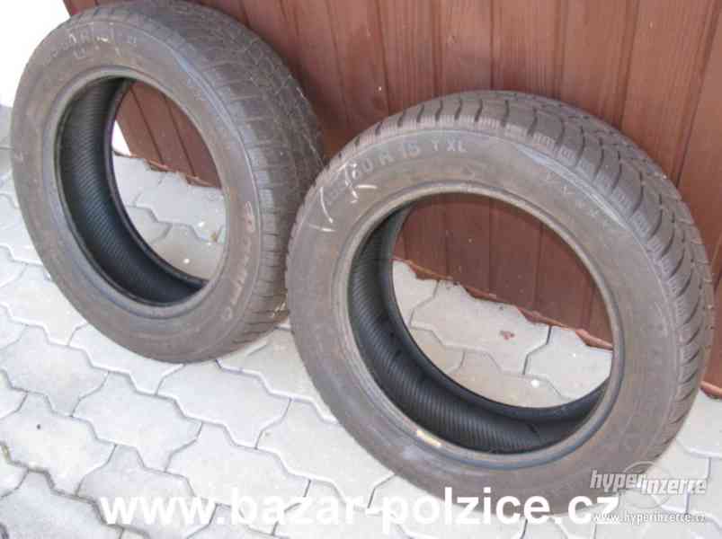 2 zimní pneumatiky Barum - foto 1