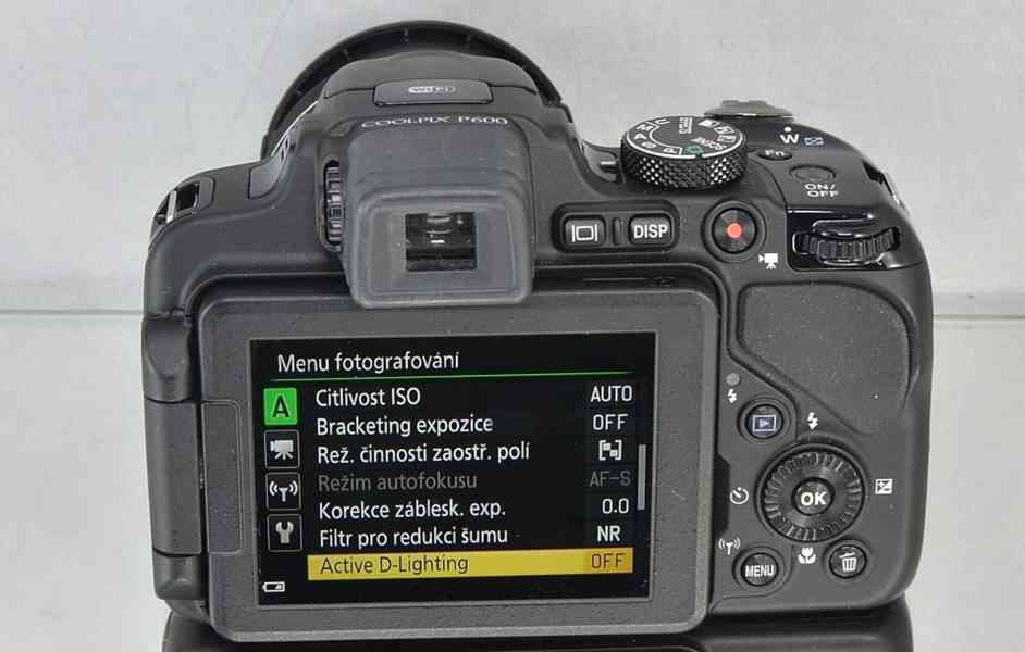 Nikon CoolPix P600 *60x Op. ZOOM*Full HDV*WIFI/NFC - foto 8