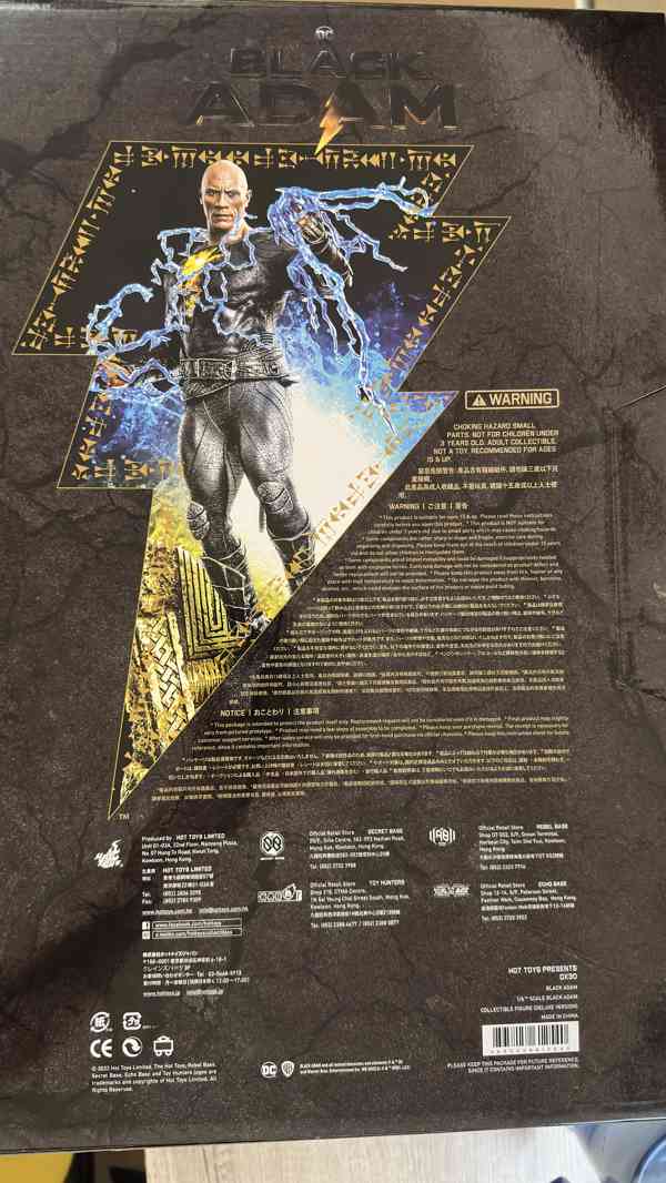 Hot Toys Black Adam – Deluxe Edition 1/6 (DX) – TOP stav - foto 4