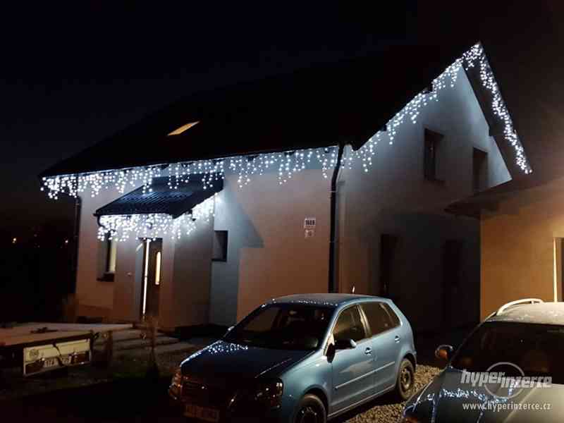 Nove led rampouchy vánoční osvětlení na dům 19m - foto 1