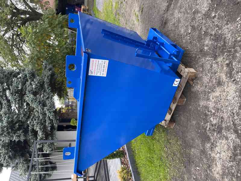 Pojemnik samoopróżniający, 1,5 m3, kontener - foto 1