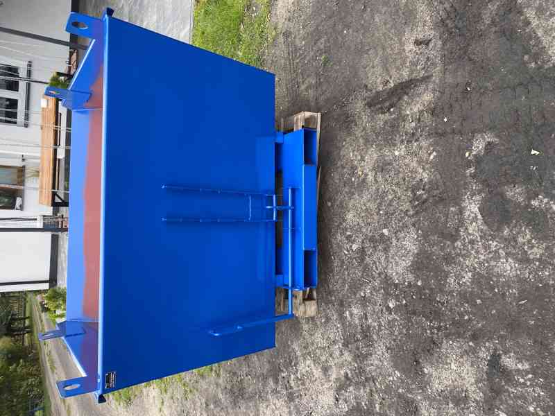 Pojemnik samoopróżniający, 1,5 m3, kontener - foto 2