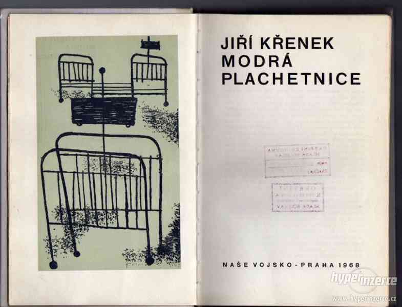 Modrá plachetnice   Jiří Křenek - 1968 - 1.vydání - foto 1