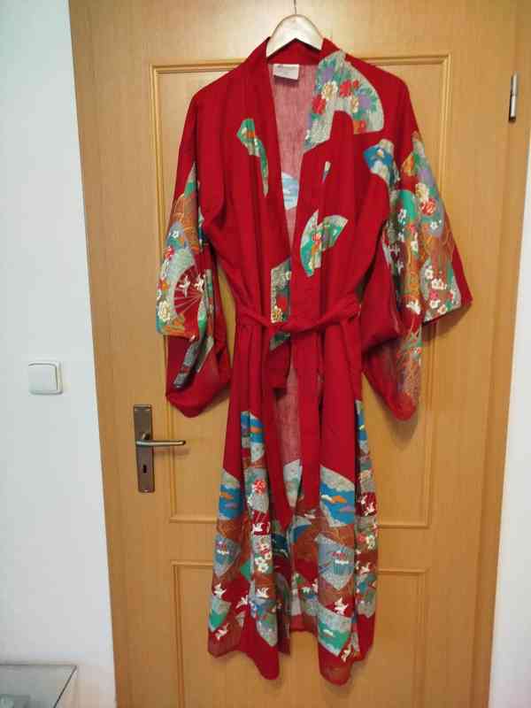 Prodám krásné originální dámské japonské kimono - foto 2