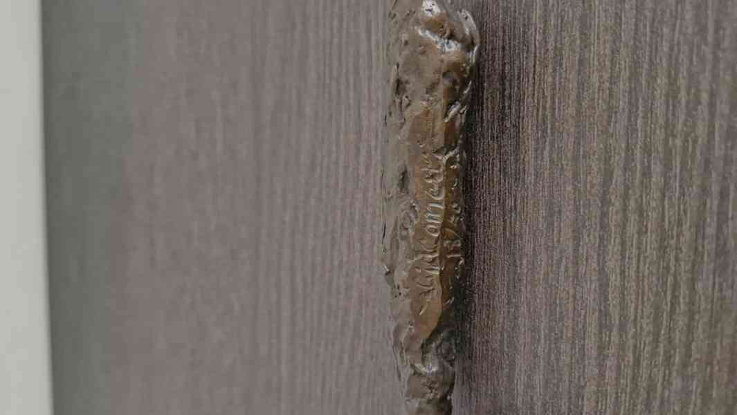 Giacometti  -  Nos - bronz +železo  - foto 3