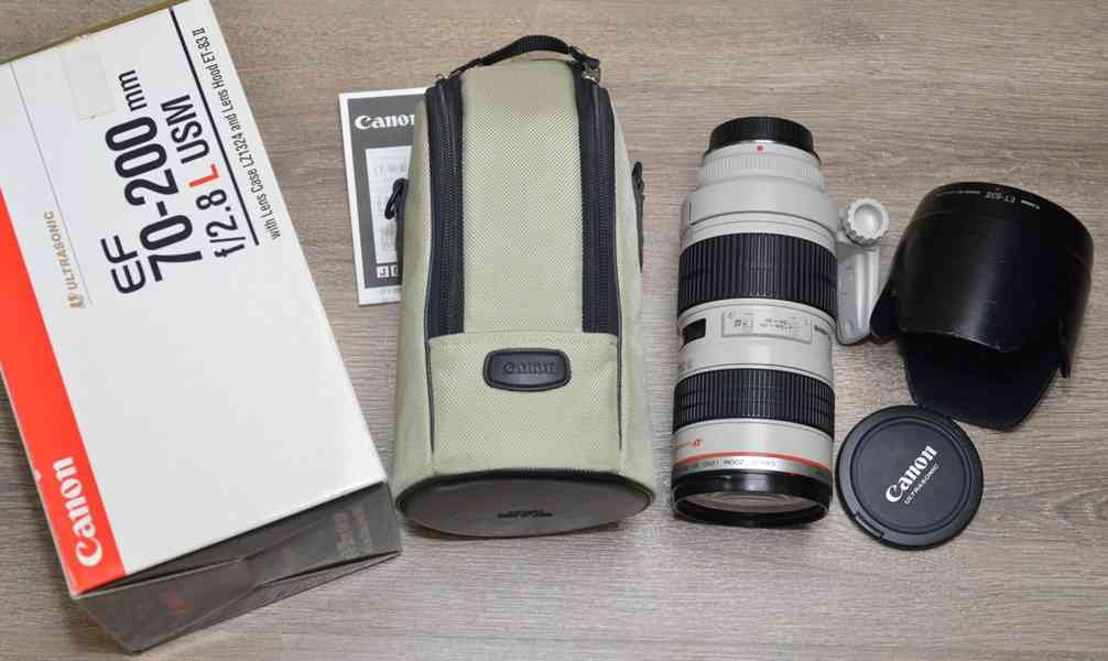 Canon EF 70-200mm f/2.8 L USM **F.F. Tele-zoom* - foto 3