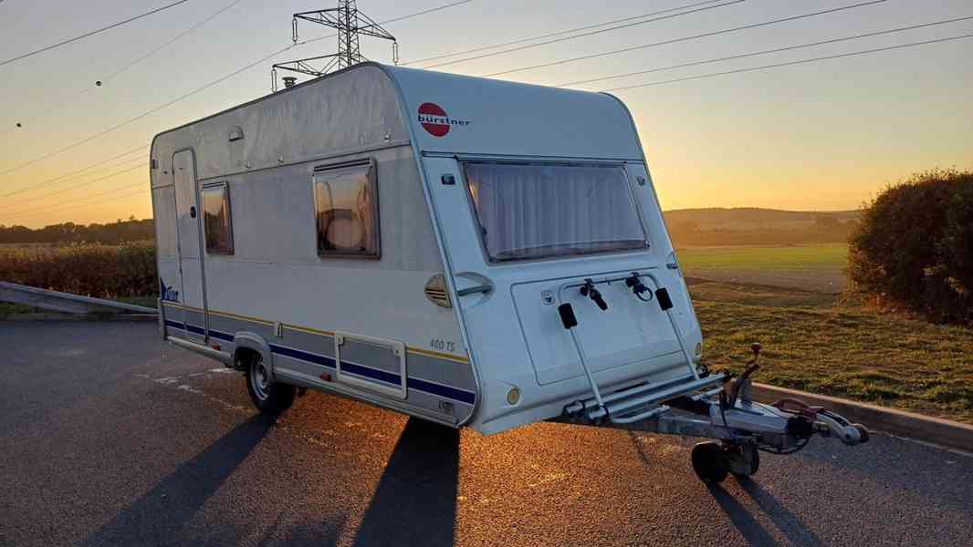 Karavan Bürstner Fun + toaleta + velký předstan + nová STK - foto 5