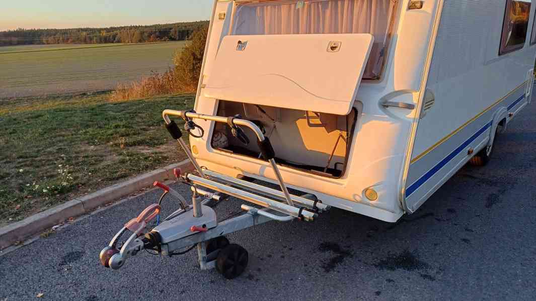 Karavan Bürstner Fun + toaleta + velký předstan + nová STK - foto 6