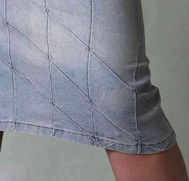 Ultraúzká džínová sukně veľ. 34 - foto 11