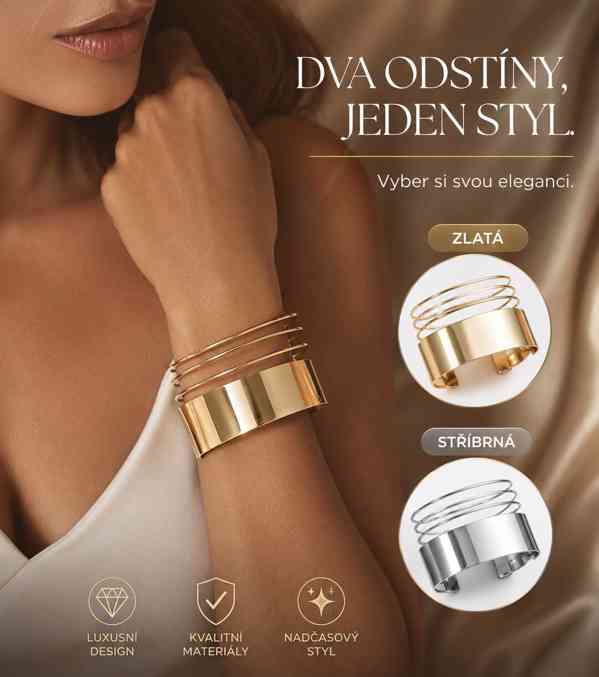 Luxusní dámské designové náramky pro ženy  - foto 7