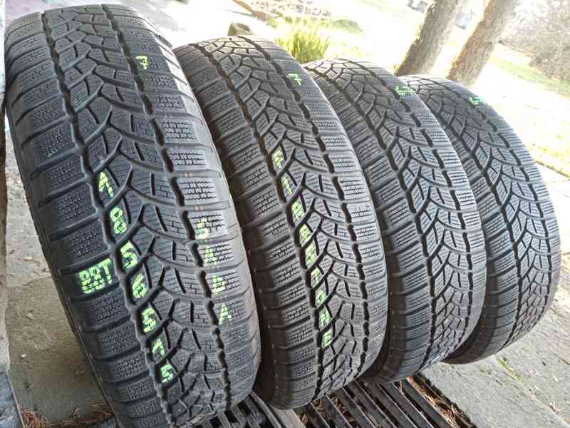 Zimní pneu 4kusy 185/65/15 vzorek 90% FIRESTONE - dobírka