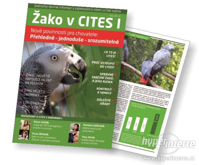 "Žako v CITES I" - příručka o chovu papoušků žako - foto 1
