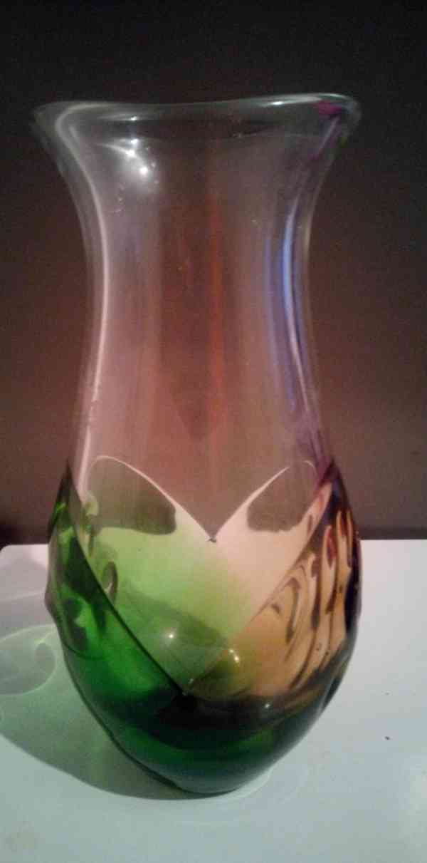 Prodám vázy - hutní sklo Škrdlovice - foto 13