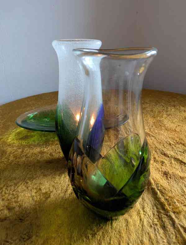 Prodám vázy - hutní sklo Škrdlovice - foto 2