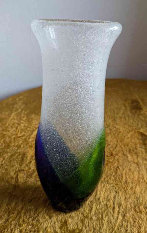 Prodám vázy - hutní sklo Škrdlovice - foto 4