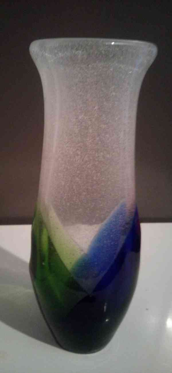 Prodám vázy - hutní sklo Škrdlovice - foto 12