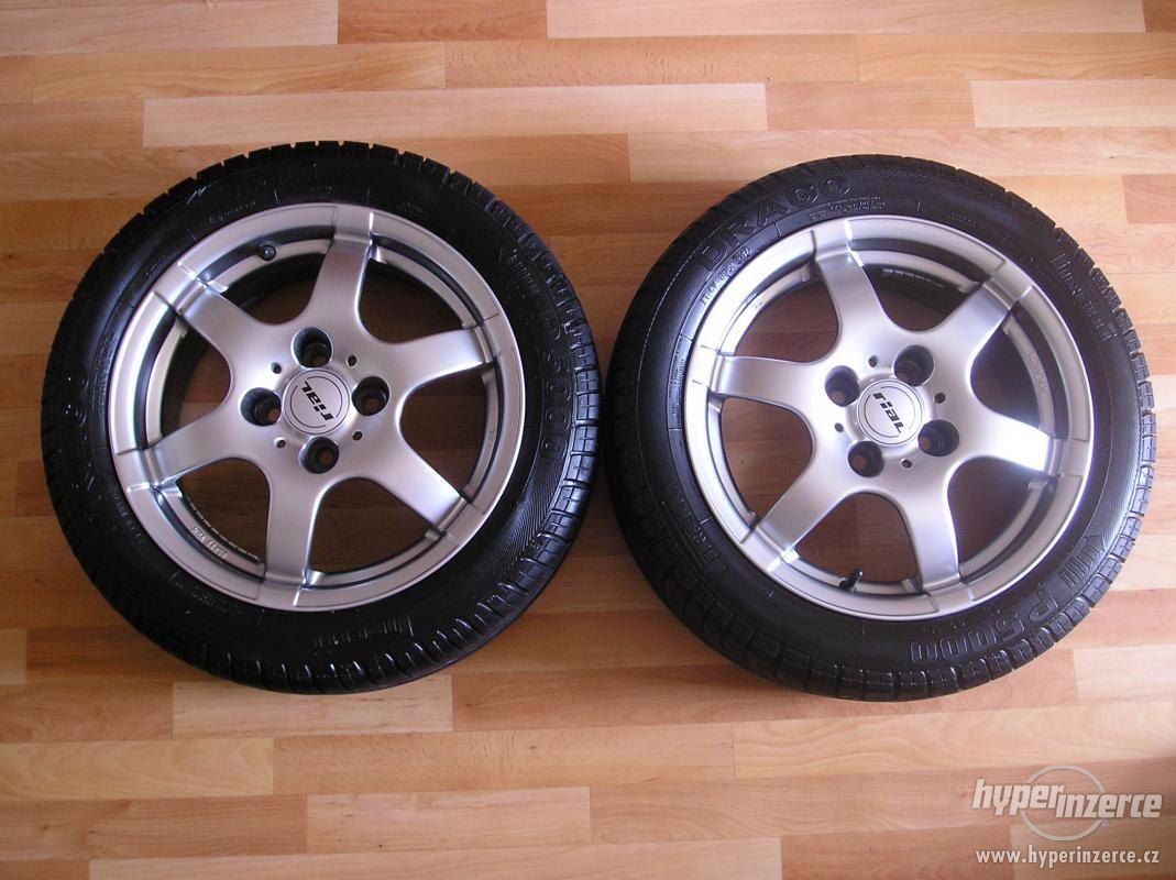 Alu kola RIAL R15 195/50 + pneu Pirelli P5000 Brno 4x100 - foto 1
