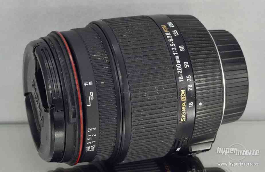 pro Nikon- Sigma DC 18-200mm 1:3.5-6.3 HSM OS II*2. generace - foto 4
