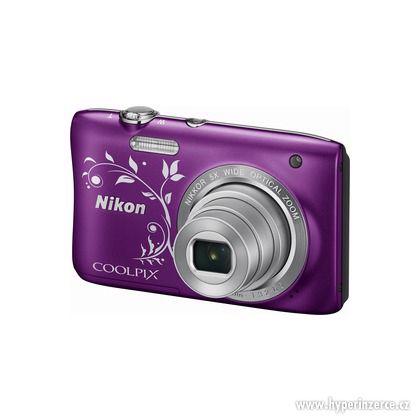 Nikon Coolpix S2900 LINEART fialový - foto 1