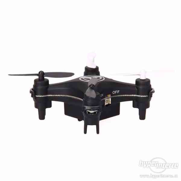 Mini quadcopter ovládaná mobilem s 0.3MP kamerou - foto 1