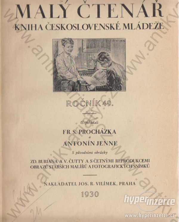 Malý čtenář Fr. S. Procházka, Antonín Jenne 1930 - foto 1