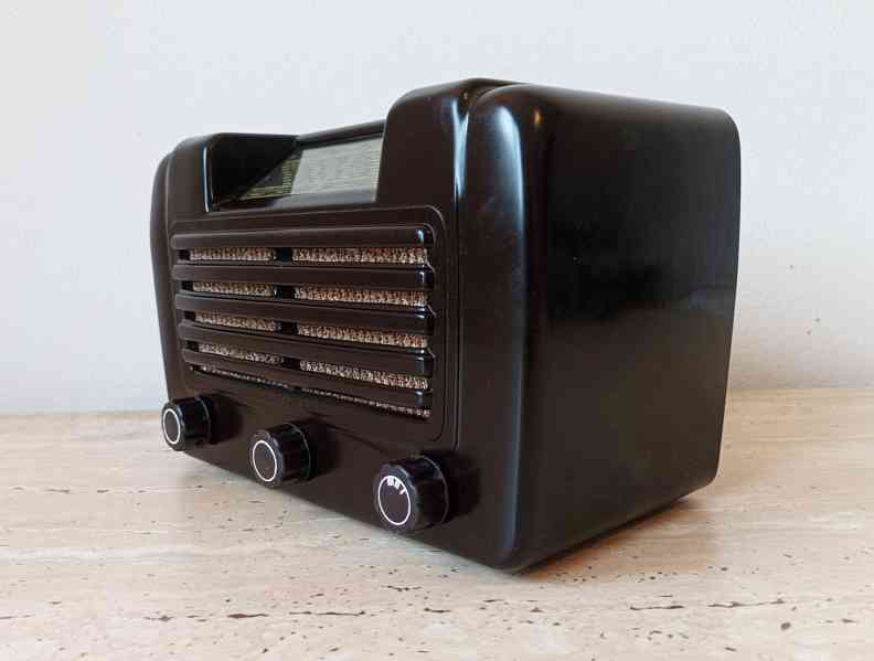 Starožitné rádio Tesla Talisman 305U, top-top stav  - foto 6