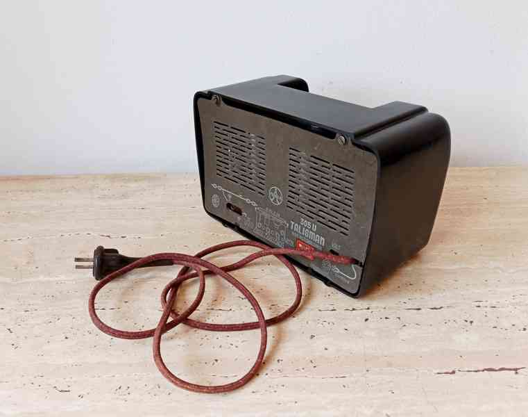 Starožitné rádio Tesla Talisman 305U, top-top stav  - foto 8