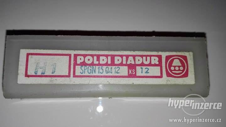 Břitové destičky Poldi Diadur SPGN150412 - foto 1
