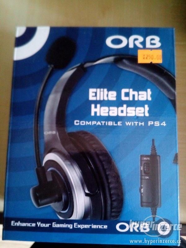 Sluchátká ORB Elite Chat (PS4) - foto 1