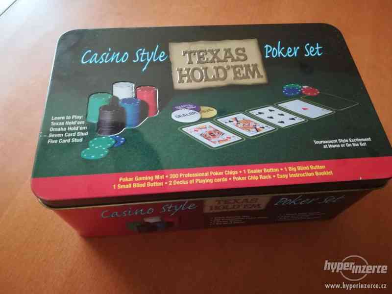 stolní hra - Poker set - foto 1