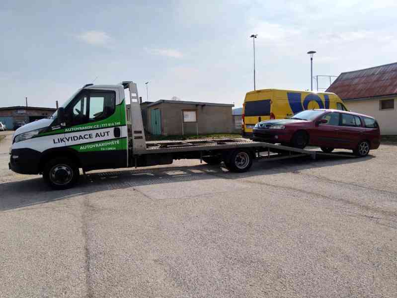 Eko likvidace autovraků zdarma včetně odhlášení Pelhřimov - foto 2