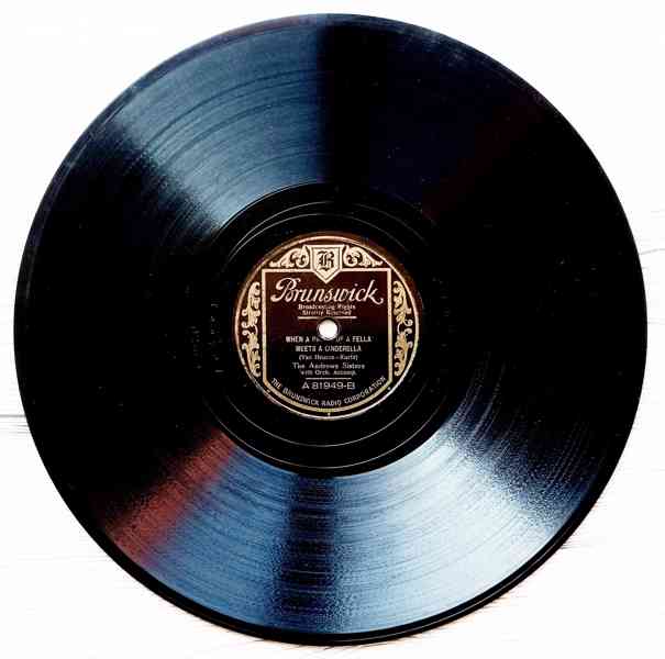 Andrews Sisters šelakové gramodesky z roku 1938, USA - foto 5