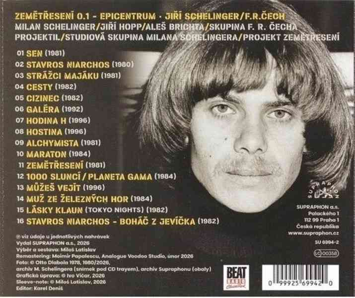 Jiří Schelinger – Zemětřesení 0.1 / Epicentrum (CD)  - foto 2
