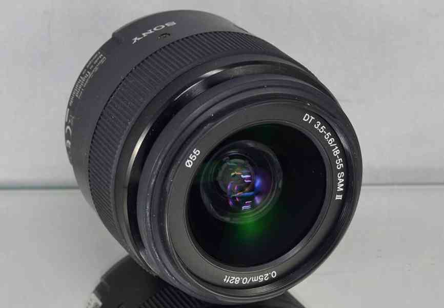 SONY DT 18-55mm 1:3.5-5.6 SAM II *APS-C *A-mount* - foto 4