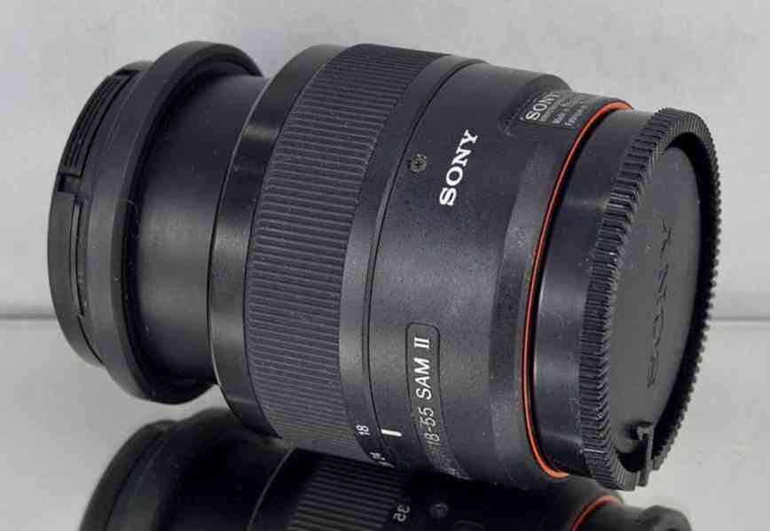 SONY DT 18-55mm 1:3.5-5.6 SAM II *APS-C *A-mount* - foto 7