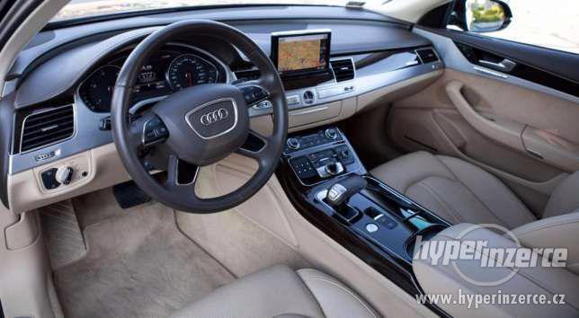 Půjčte si auto Audi A8 L 2012, Max 350km zařízení, TV, DVD, - foto 8