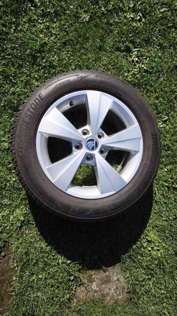 Zánov.zimní sada orig.Alu kol ŠKODA pneu 205/60/16 96H TOP! - foto 2