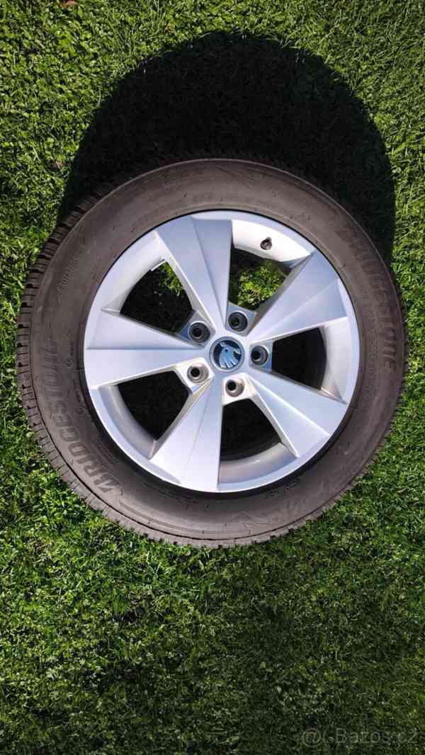 Zánov.zimní sada orig.Alu kol ŠKODA pneu 205/60/16 96H TOP! - foto 4