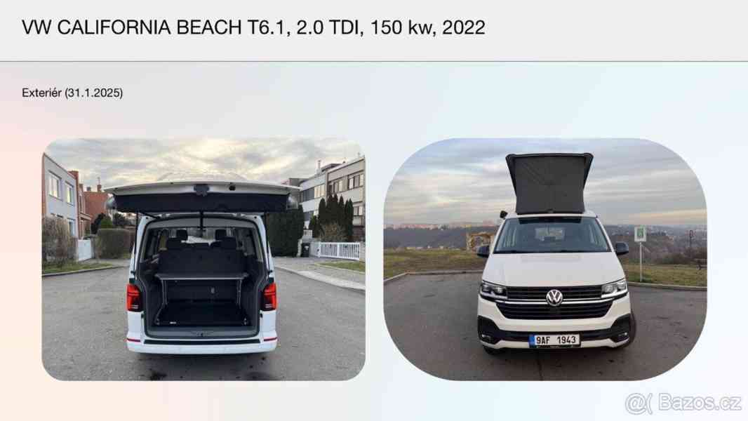 Volkswagen California 2,0   T6.1 Beach - foto 7