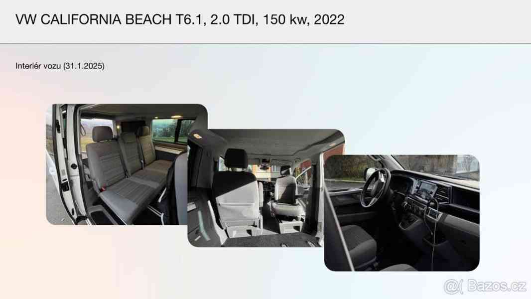 Volkswagen California 2,0   T6.1 Beach - foto 6