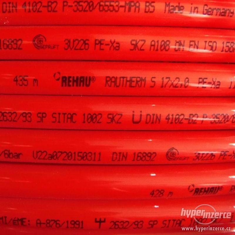 Prodam trubku Rehau Rautherm S 17x2,0, cela CR - bazar - Hyperinzerce.cz