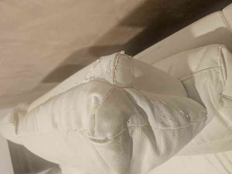 Kožená rohová sedací souprava - foto 5