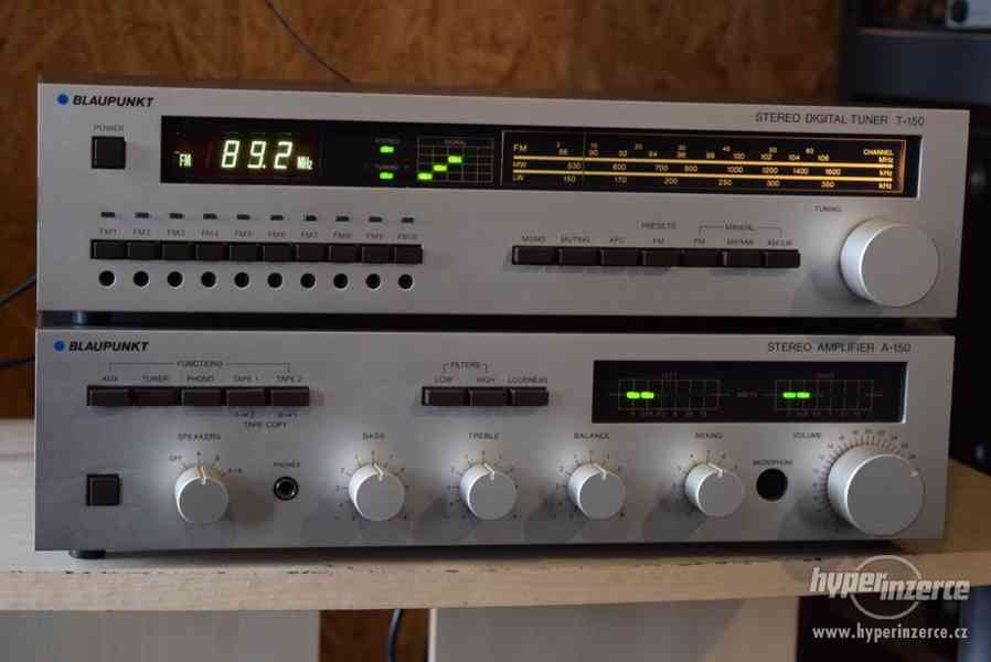 BLAUPUNKT A-150 + T-150 VÝBORNÝ STEREO ZESILOVAČ ! - foto 1