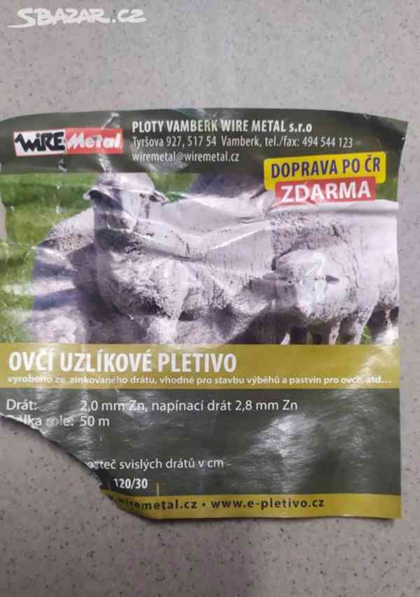 Ovčí pletivo - foto 2
