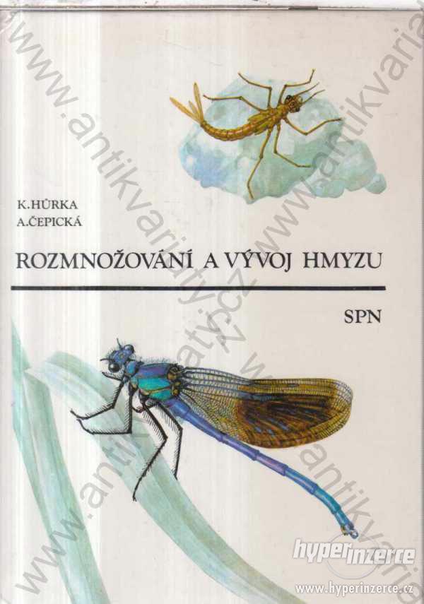 Rozmnožování a vývoj hmyzu K.Hůrka, A.Čepická 1980 - foto 1