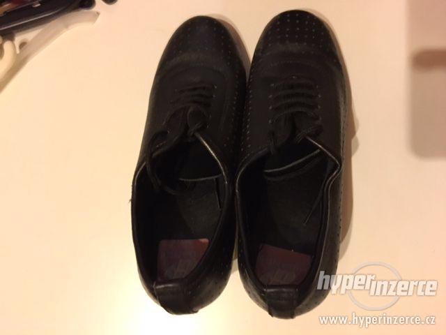Dětské taneční kožené boty Heller, délka 21 cm - foto 2