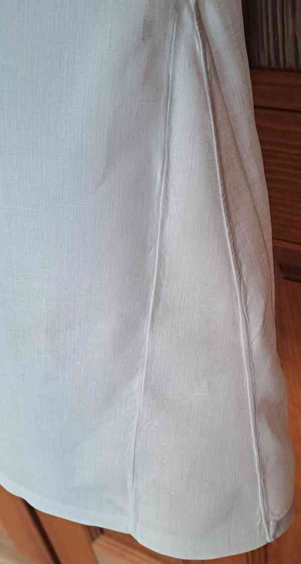 Košile bílá plátno - foto 7