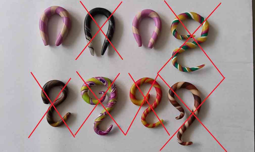 Fimo roztahováky 35 ks - foto 5